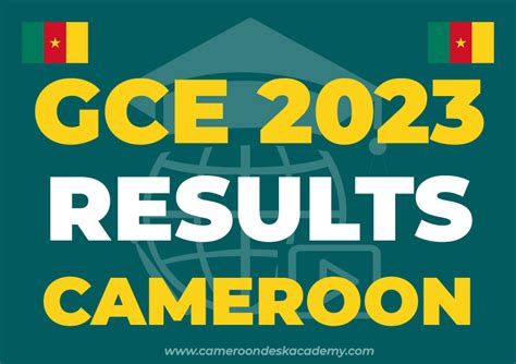 cameroon gce results.